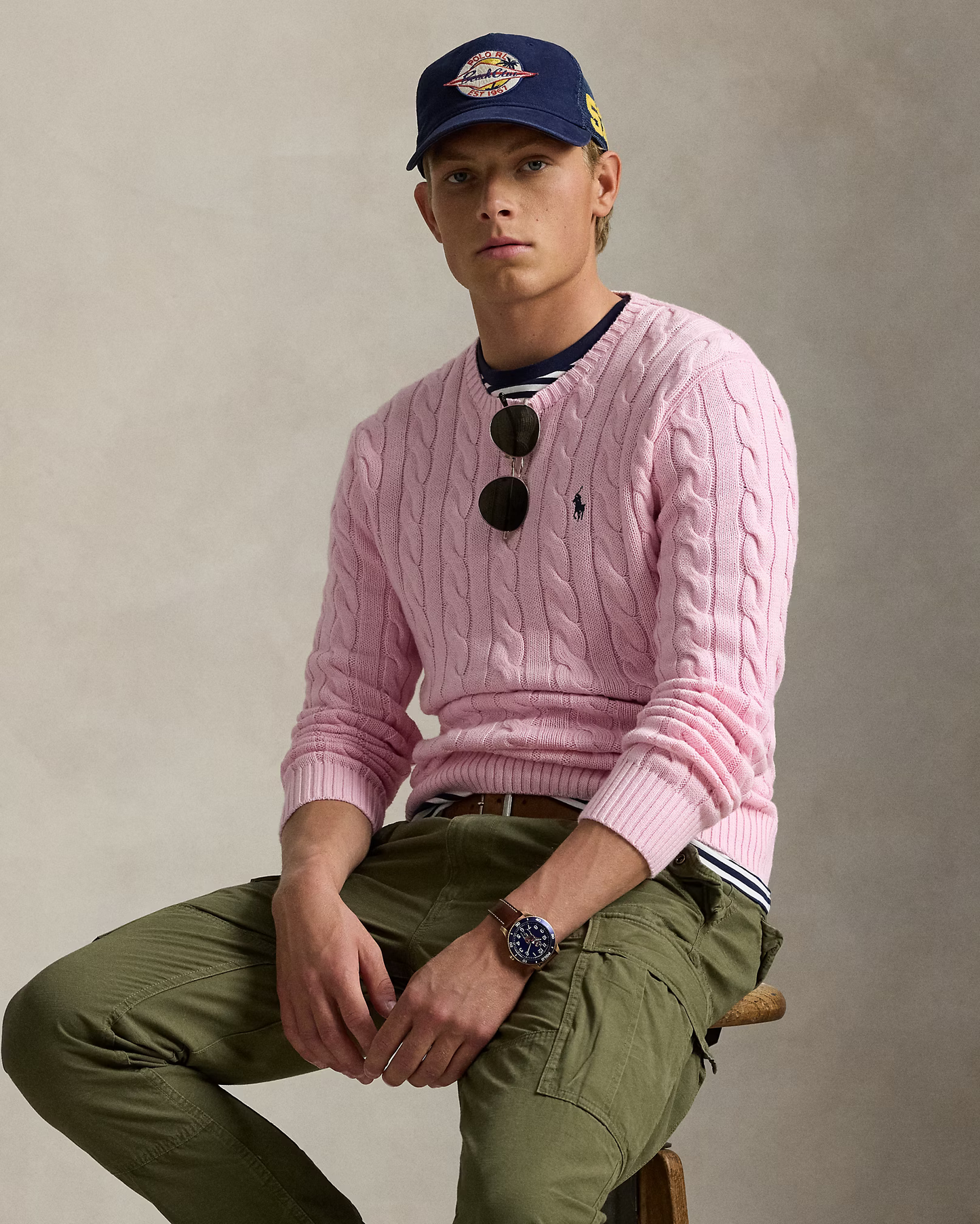 Ralph Lauren Cable Knitted Jumper (Polo)